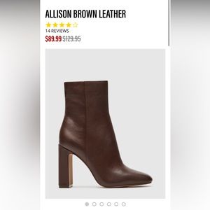 NEW Steve Madden Booties Brown